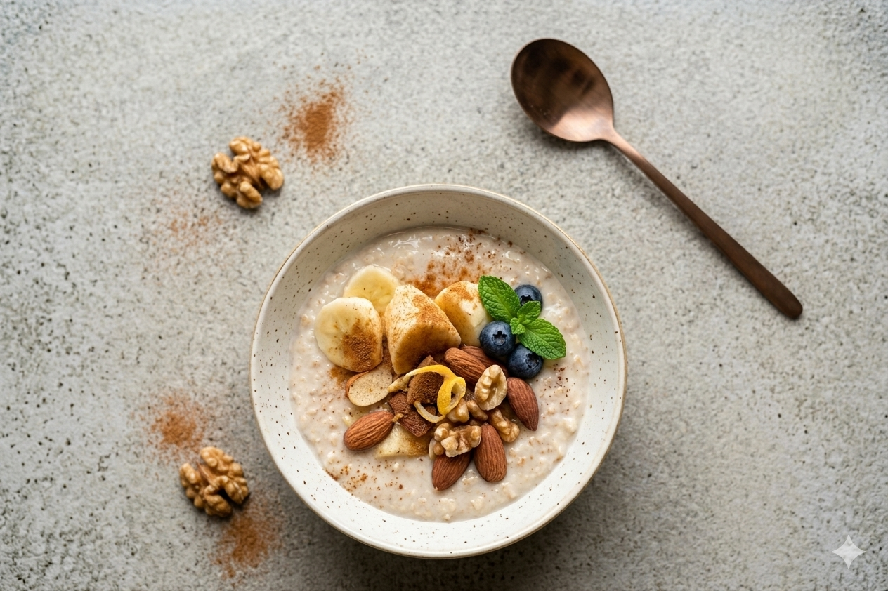 ダイエット中のランチ｜オーバーナイトオーツ