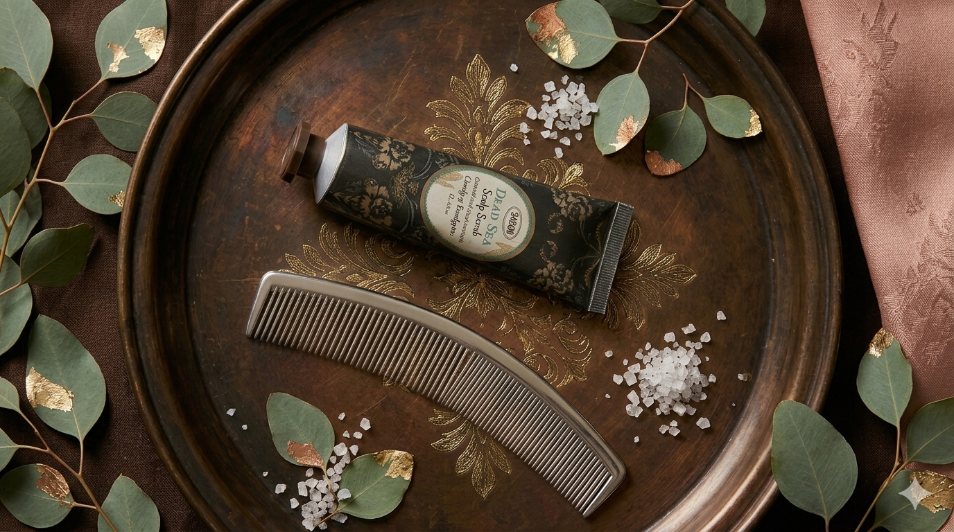 頭皮の臭いとベタつきが気になる男性へ｜SABONヘッドスクラブ 黒レビュー